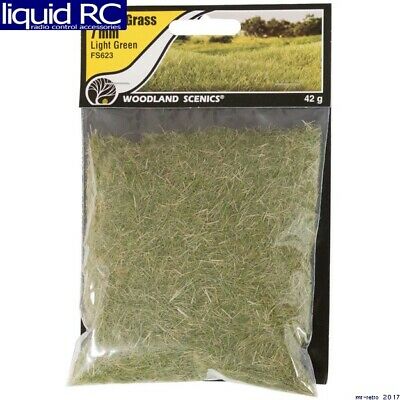 Woodland Scenics Static Grass 7mm light green | GrognardGamesBatavia