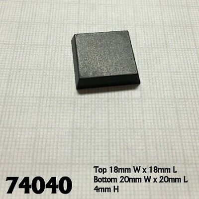 Base Boss 74040 20mm square Familiar Bases | GrognardGamesBatavia