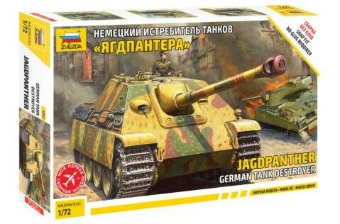 Zvezda 1/72 Jagdpanther German Tank Destroyer | GrognardGamesBatavia