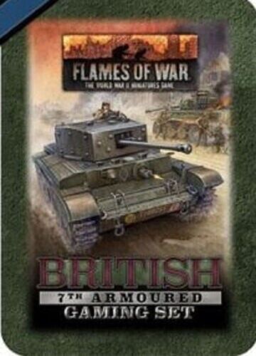 British 7th Armoured Gaming Set | GrognardGamesBatavia