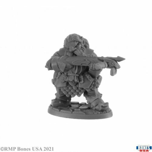 Bones 30010 Berg Ironthorn, Dwarf Crossbowman | GrognardGamesBatavia