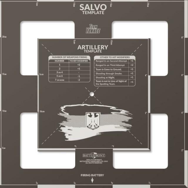 Team Yankee German Salvo Template | GrognardGamesBatavia