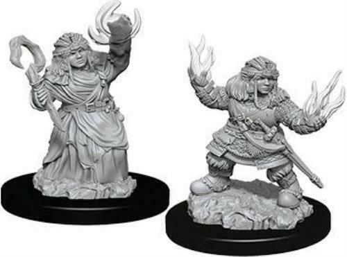 WizKids 726211 Dwarf Wizard FEMALE | GrognardGamesBatavia