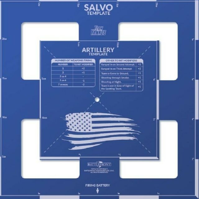 Team Yankee Salvo Plate US edition | GrognardGamesBatavia