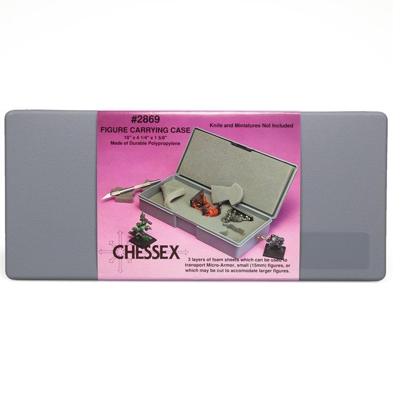 Chessex 02869 - Figure Carrying Case Small for 25mm Humanoids | GrognardGamesBatavia