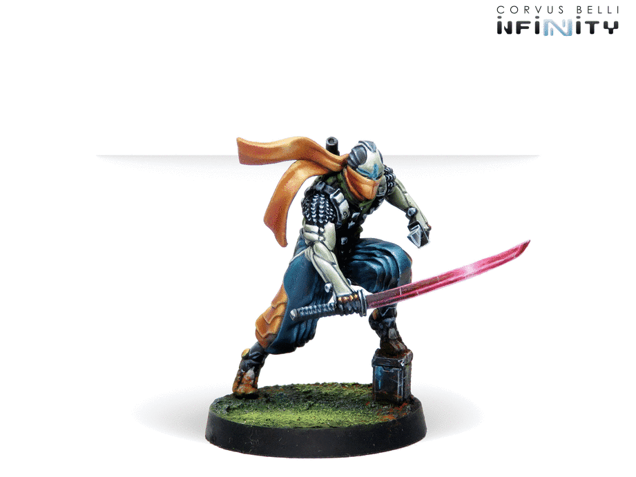 Saito Tōgan, Mercenary Ninja (Combi Rifle) | GrognardGamesBatavia