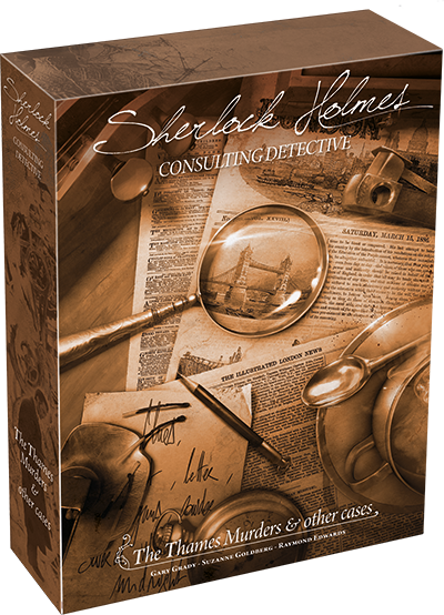 Sherlock Holmes Consulting Detective: The Thames Murders & Other Cases | GrognardGamesBatavia