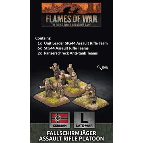 Fallschirmjager Assault Rifle Platoon | GrognardGamesBatavia