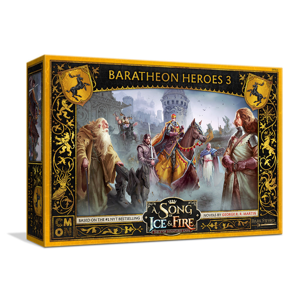 SIF815 A SONG OF ICE & FIRE: BARATHEON HEROES 3 | GrognardGamesBatavia