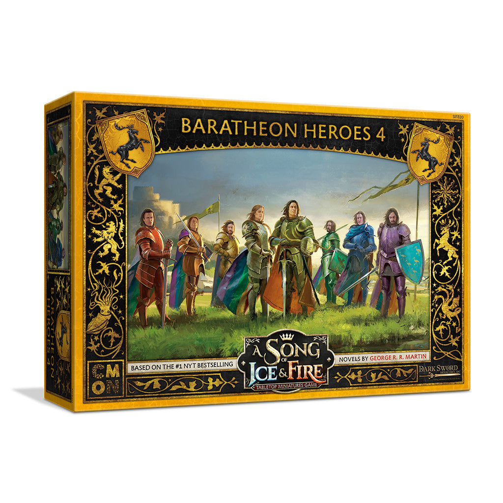 SIF820 A SONG OF ICE & FIRE: BARATHEON HEROES 4 | GrognardGamesBatavia