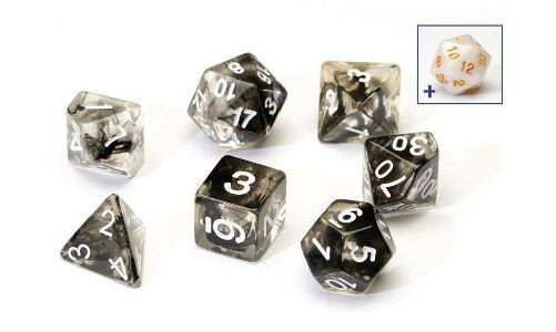 Sirius Black Cloud Translucent 7 Dice-set | GrognardGamesBatavia