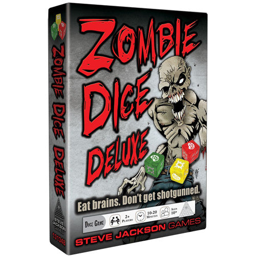 Zombie Dice Deluxe D6 Dice Game | GrognardGamesBatavia