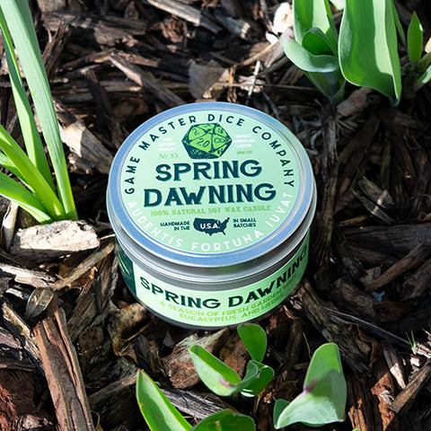 Spring Dawning Candle | GrognardGamesBatavia