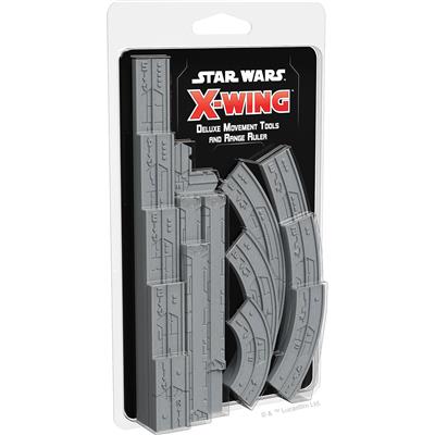 SWZ46 STAR WARS X-WING 2ND ED: DELUXE MOVEMENT TOOLS AND RANGE RULER | GrognardGamesBatavia