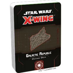 SWZ77 STAR WARS X-WING 2ND ED: GALACTIC REPUBLIC DAMAGE DECK | GrognardGamesBatavia