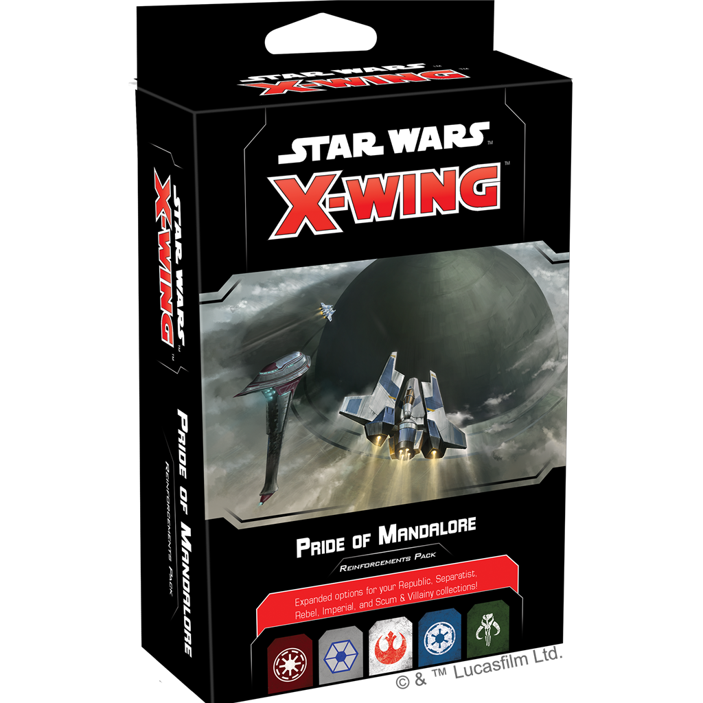 SWZ93 SSTAR WARS X-WING 2ND ED: PRIDE OF MANDALORE | GrognardGamesBatavia