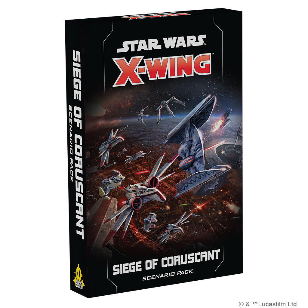 SWZ965EN STAR WARS X-WING 2ND ED: SIEGE OF CORUSCANT BATTLE PACK | GrognardGamesBatavia