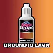 Turbo Dork Metallic Paint Ground is Lava | GrognardGamesBatavia