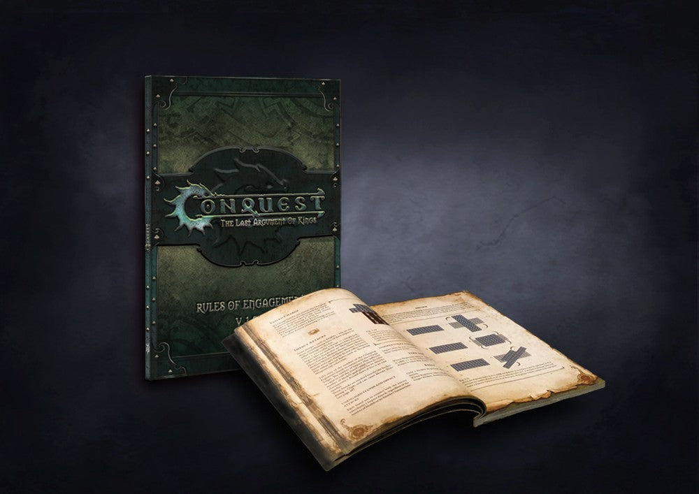 Conquest: The Last Argument Of Kings Softcover Rulebook | GrognardGamesBatavia