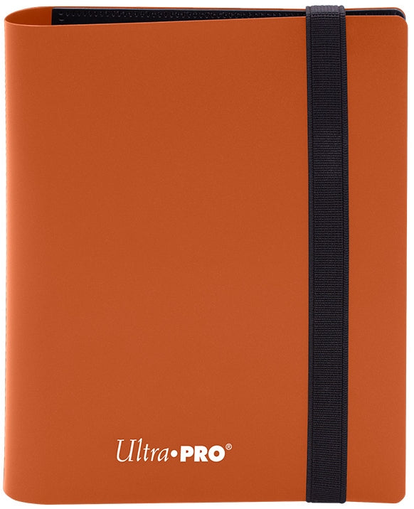 Ultra-Pro Eclipse 2-pocket binder Pumpkin | GrognardGamesBatavia