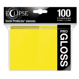 Eclipse Sleeves GLOSS Lemon Yellow | GrognardGamesBatavia