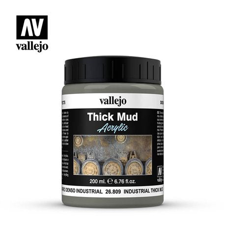 26.809 Acrylic Thick Mud 200 ml Industrial Mud | GrognardGamesBatavia