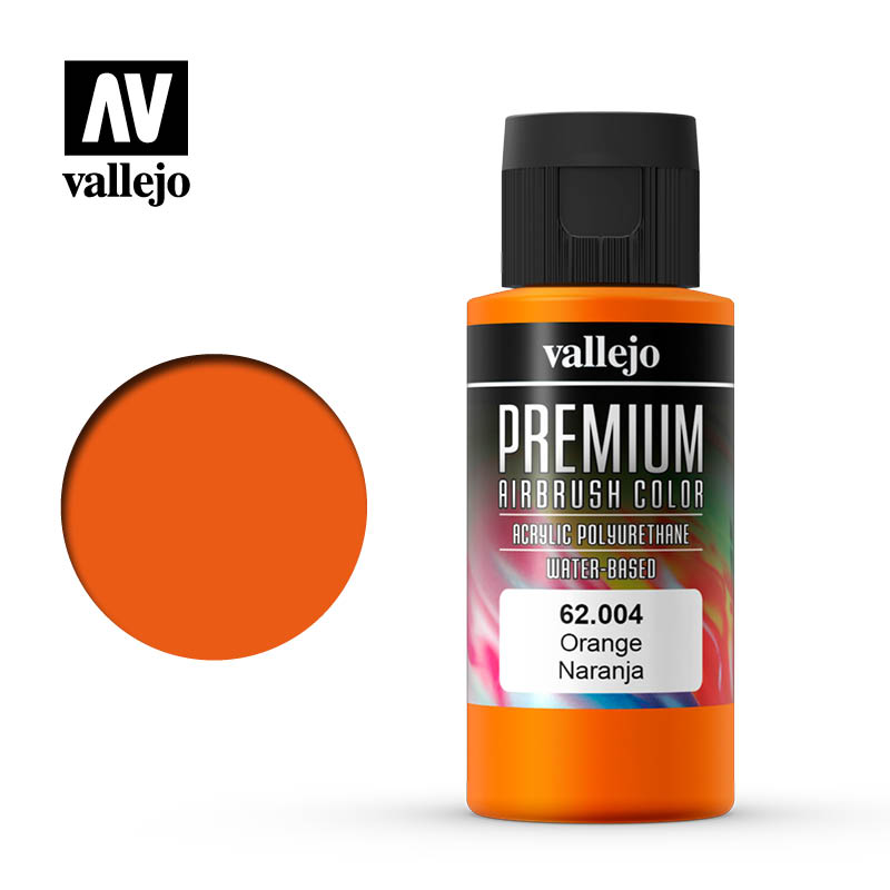 Vallejo - Premium Airbrush Color - Orange | GrognardGamesBatavia