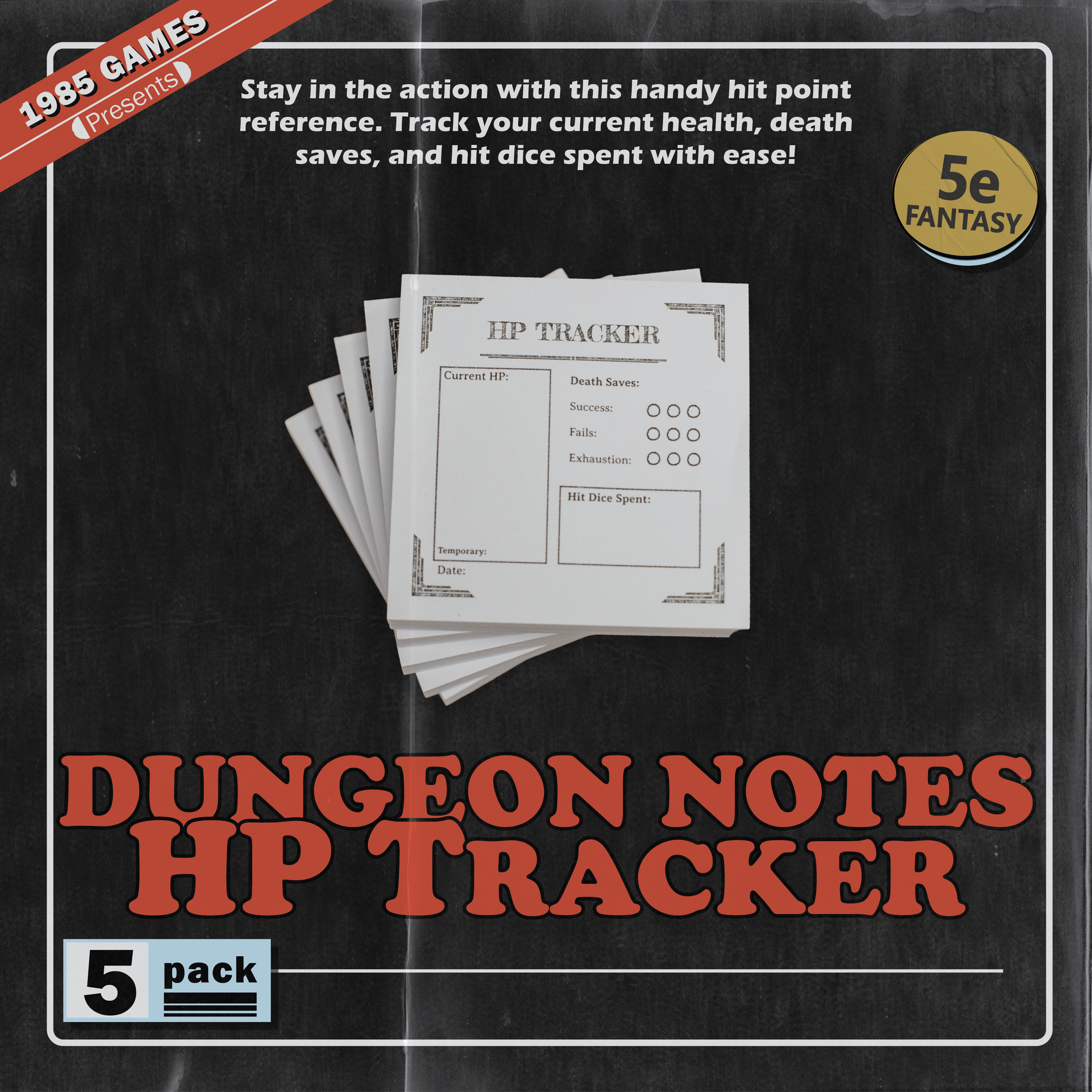 Dungeon Craft HP Tracker Pack | GrognardGamesBatavia