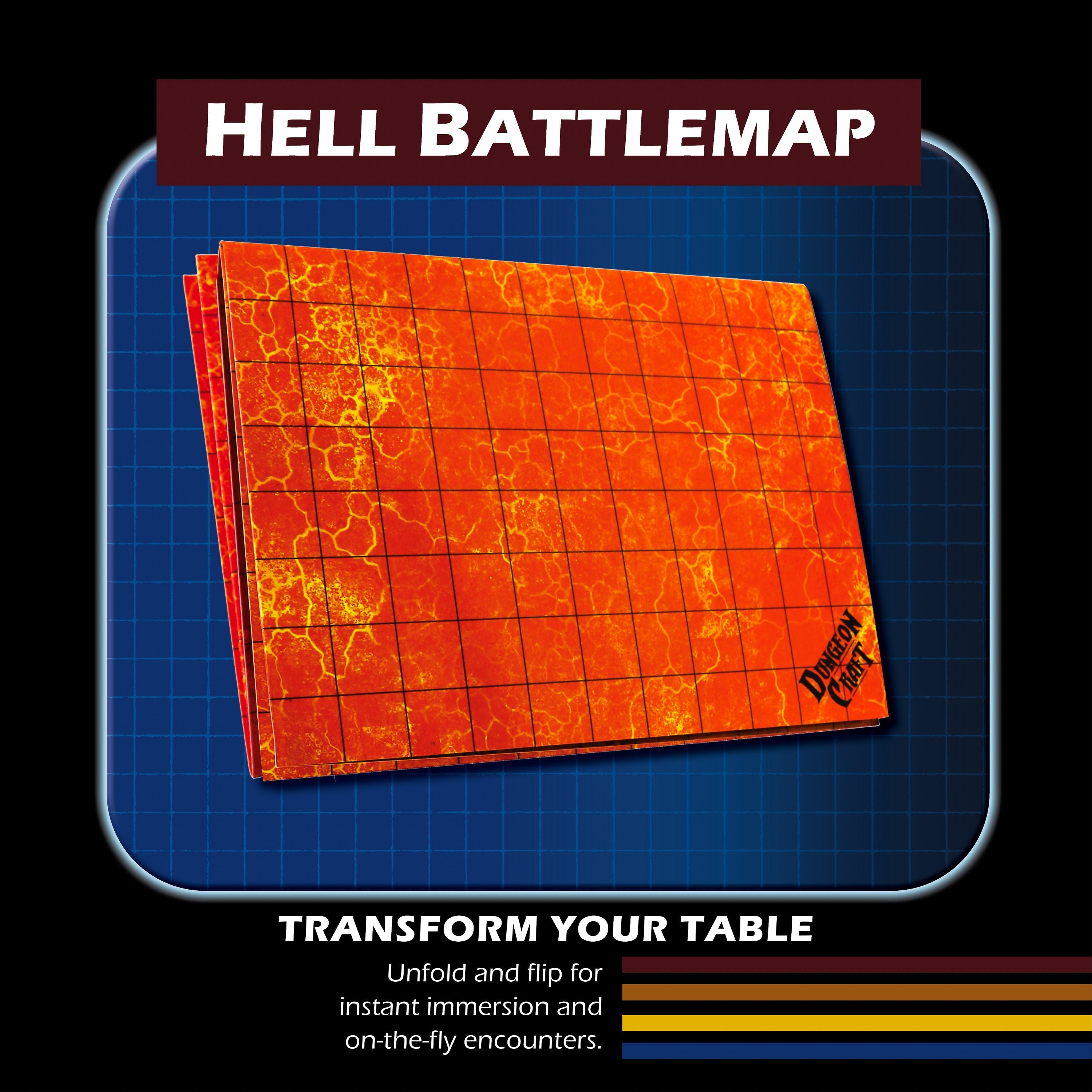 Dungeon Craft Battle Maps: Hell Pack | GrognardGamesBatavia