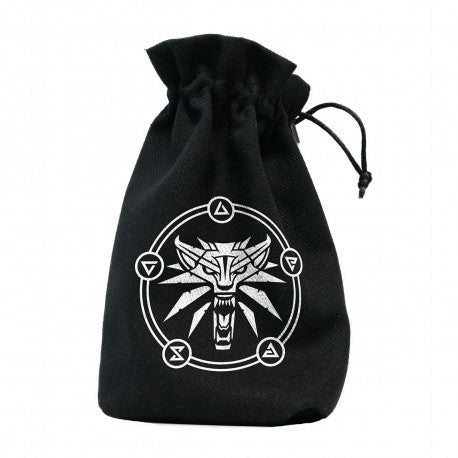 The Witcher Dice Pouch. Geralt - School of the Wolf | GrognardGamesBatavia