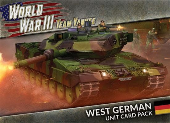 West German Unit Card Pack | GrognardGamesBatavia