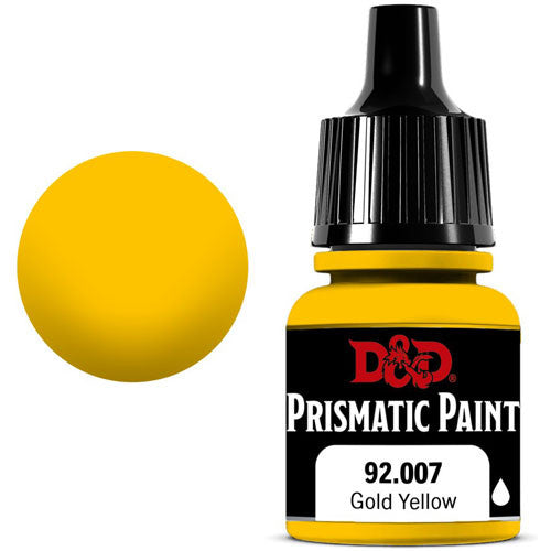 D&D Prismatic Paint: Gold Yellow (8ml) | GrognardGamesBatavia