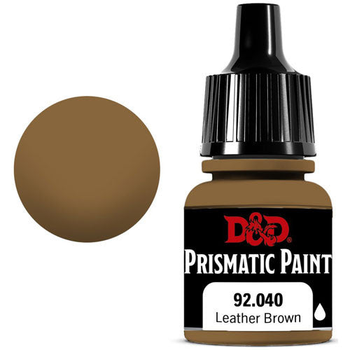 D&D Prismatic Paint: Leather Brown (8ml) | GrognardGamesBatavia