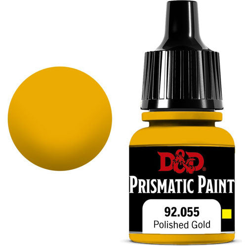 D&D Prismatic Paint: Polished Gold (Metallic) (8ml) | GrognardGamesBatavia