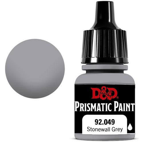 D&D Prismatic Paint: Stonewall Grey (8ml) | GrognardGamesBatavia