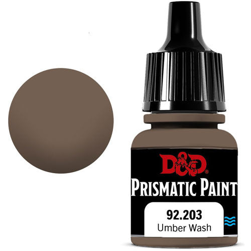 D&D Prismatic Paint: Umber Wash (8ml) | GrognardGamesBatavia