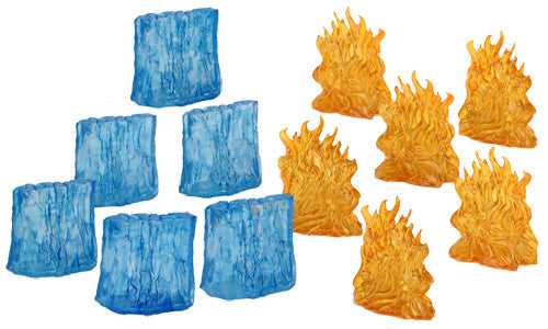 WizKids 731079 Spell Effects: Wall of Fire & Wall of Ice | GrognardGamesBatavia