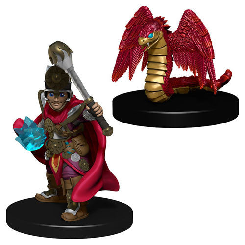 WizKids 733219 Boy Cleric with Winged Snake | GrognardGamesBatavia