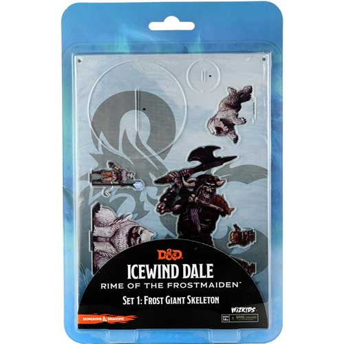 D&D Essentials 2D Minis: Icewind Dale Set 1 - Frost Giant Skeleton | GrognardGamesBatavia