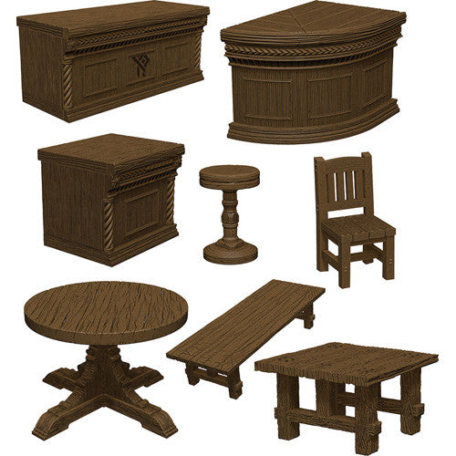 WizKids 960455 Icons of the Realms The Yawning Portal Inn Bars & Tables | GrognardGamesBatavia