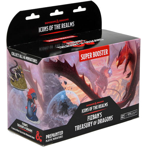 WizKids 961476 Icons of the Realms Fizban's Treasure of Dragons SUPER Booster | GrognardGamesBatavia