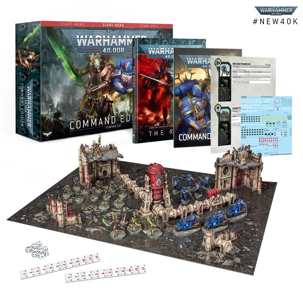 Warhammer 40K Command Edition Starter Set | GrognardGamesBatavia