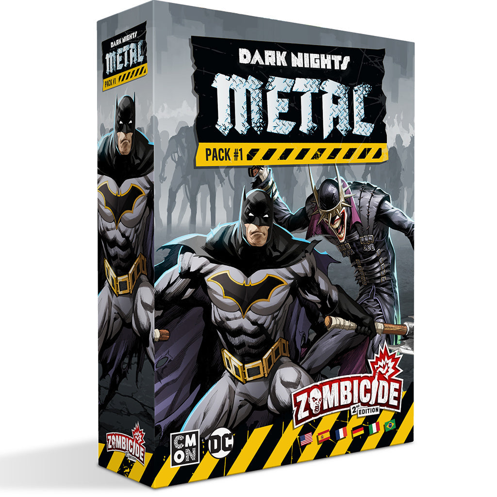 Zombicide Dark Nights Metal Pack 1 Survivors & Abominations set | GrognardGamesBatavia