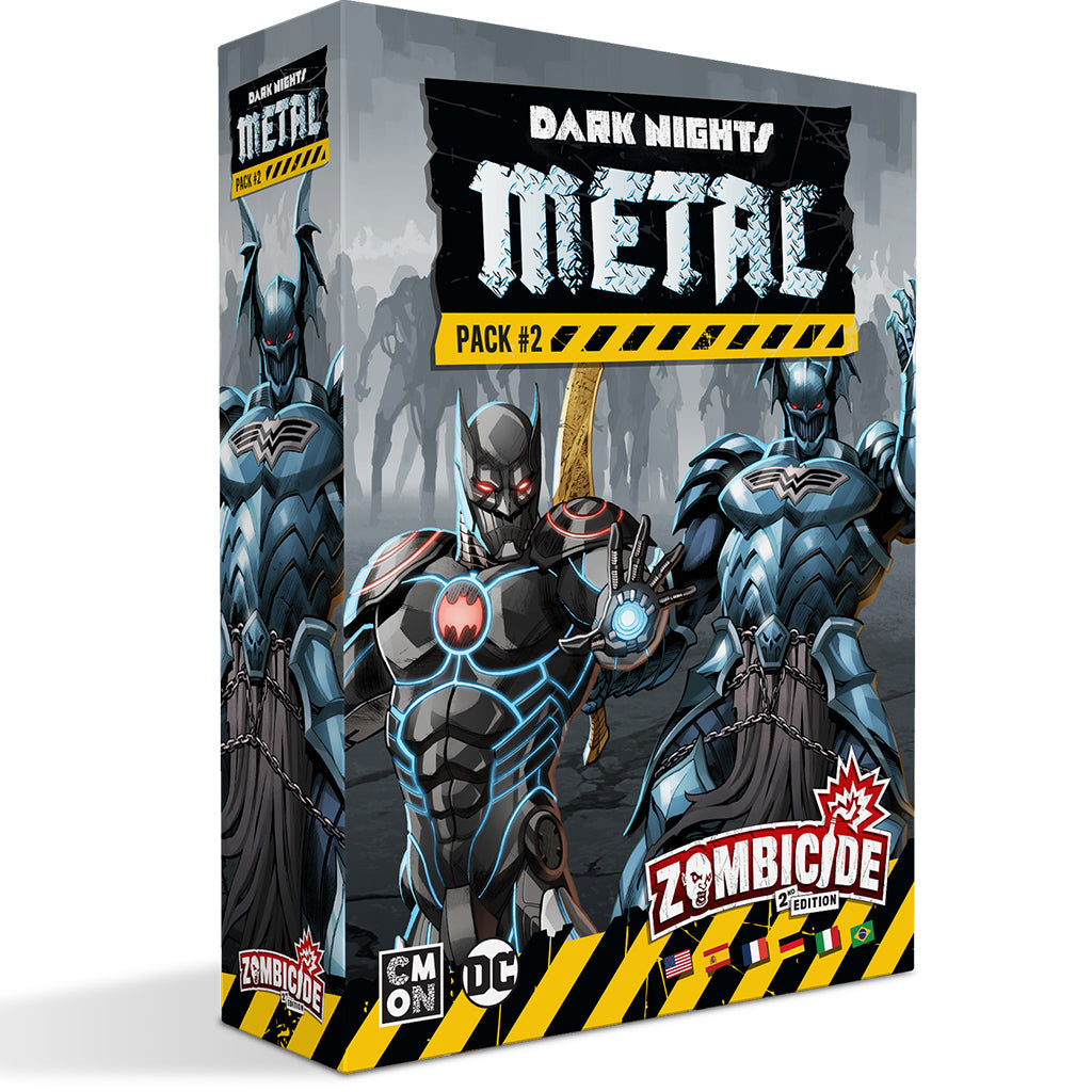 Zombicide Dark Nights Metal Pack 2 Survivors & Abominations set | GrognardGamesBatavia