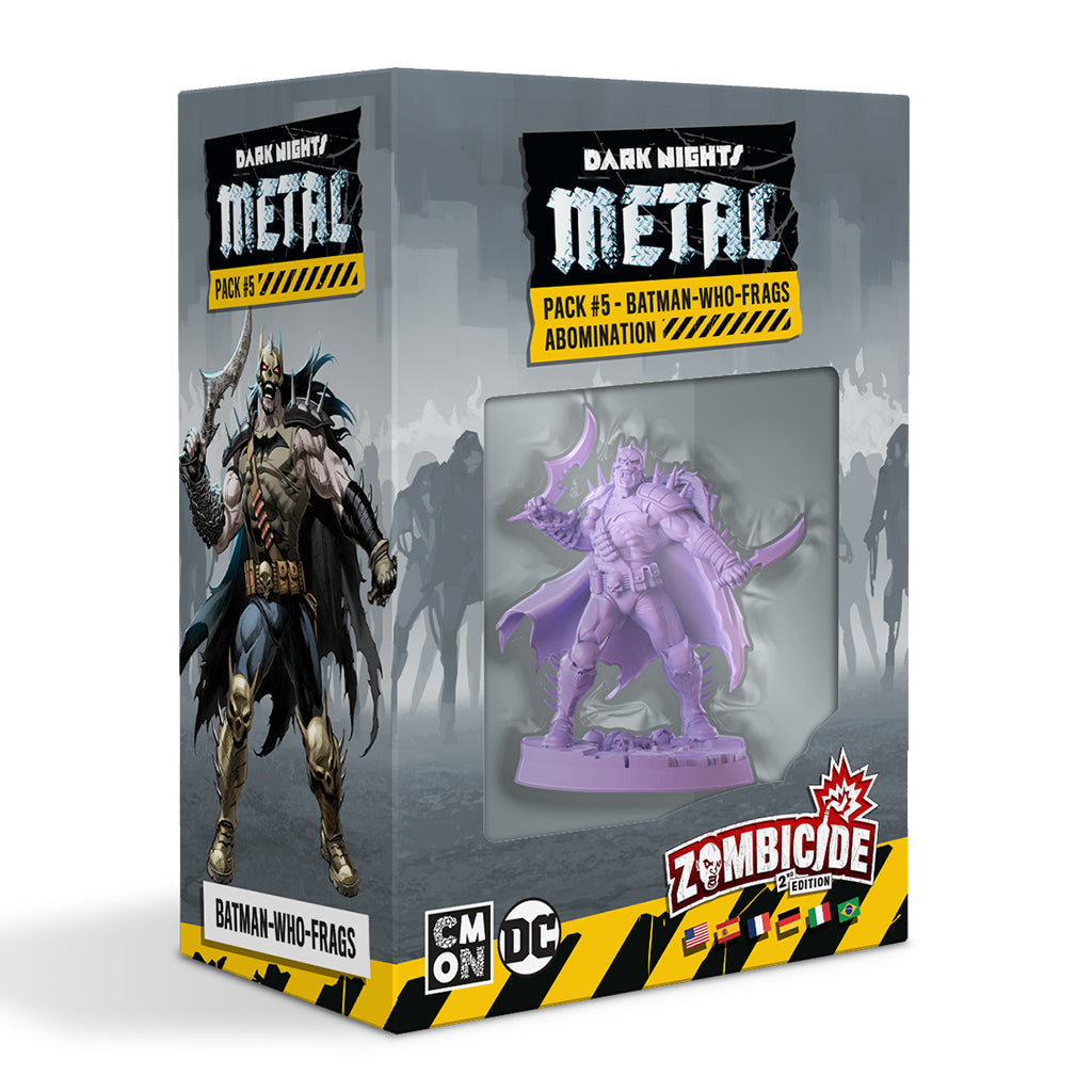 Zombicide Dark Nights Metal Pack 5 Abomination Lobo Batman | GrognardGamesBatavia