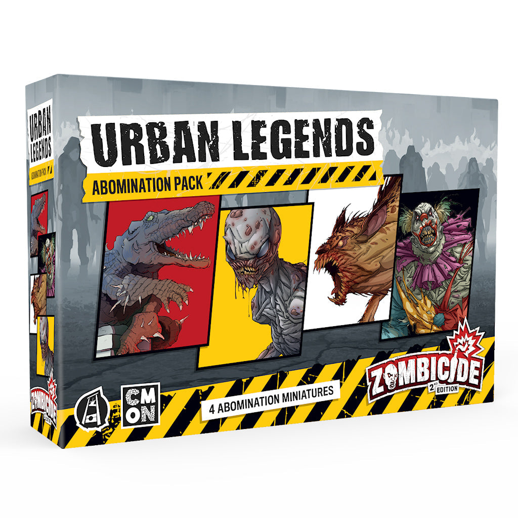 ZOMBICIDE: URBAN LEGENDS ABOMINATIONS PACK | GrognardGamesBatavia